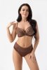 GORSENIA BIUSTONOSZ SOFT FRIDA G019 CZEKOLADOWY